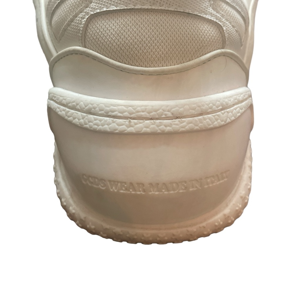 GCDS Skate Sneaker White Size 8.5 - Picture 4 of 5